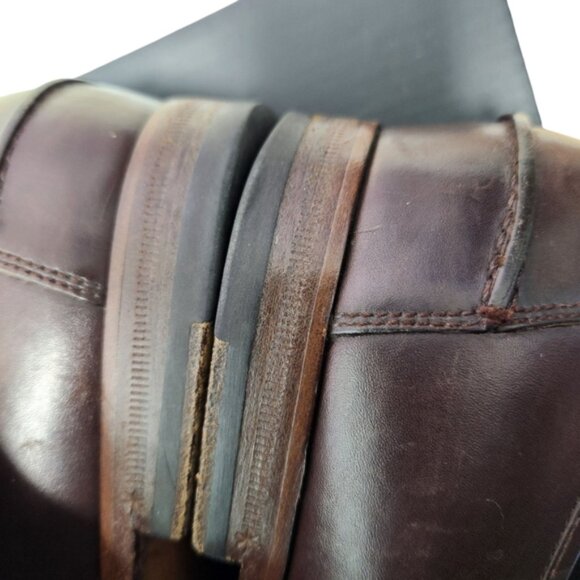 Gucci Men's Brown Leather Loafers #368456 Size 7.5 - Picture 5 of 10